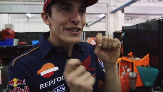 MotoGP sign language